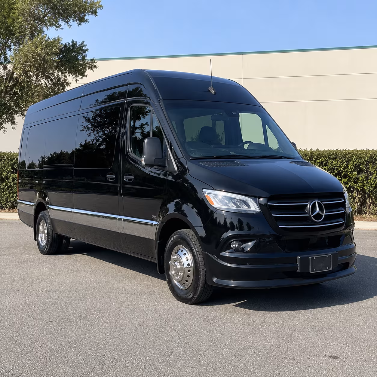 Sprinter Van Rental with Driver Exterior
