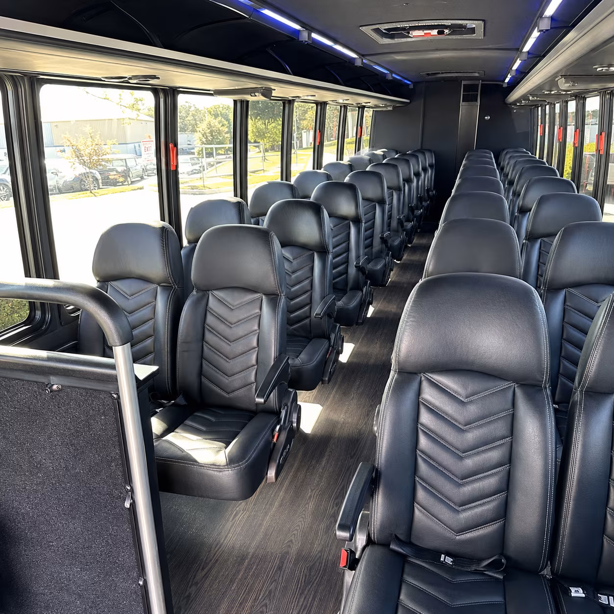 St Petersburg Airport Shuttle & Transportation party bus exterior