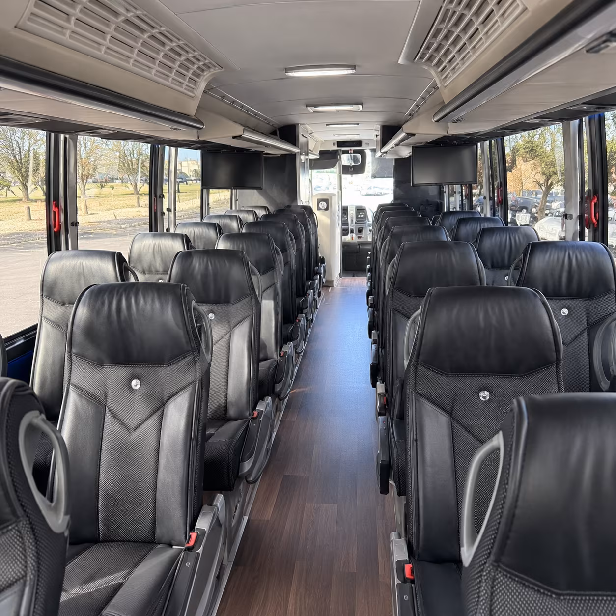 St Petersburg Corporate Transportation party bus exterior