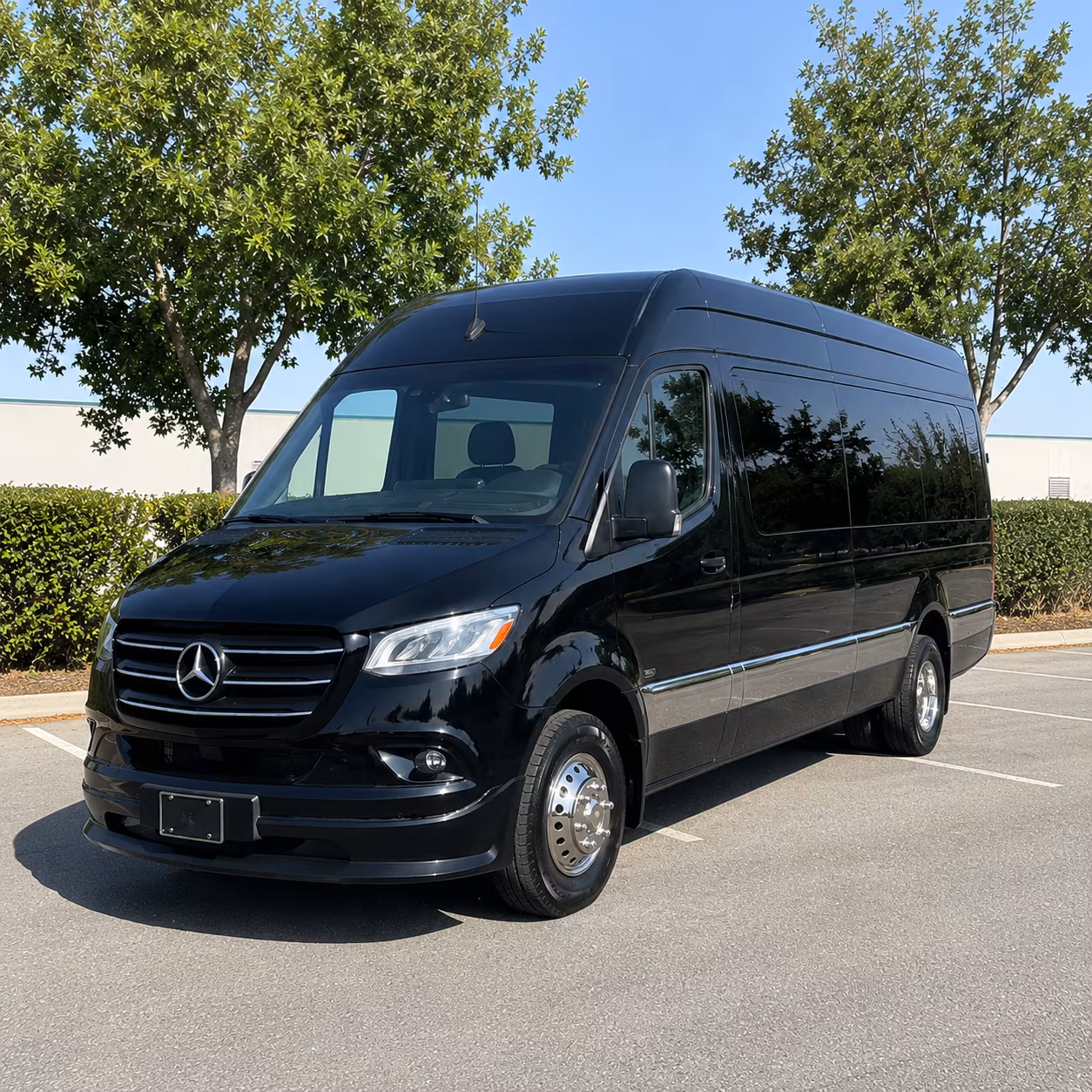 St Petersburg Corporate Transportation party bus exterior