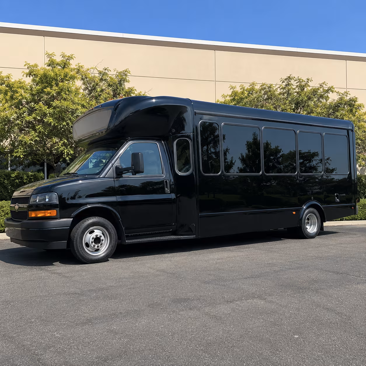 St Petersburg Private Event Transportation party bus exterior