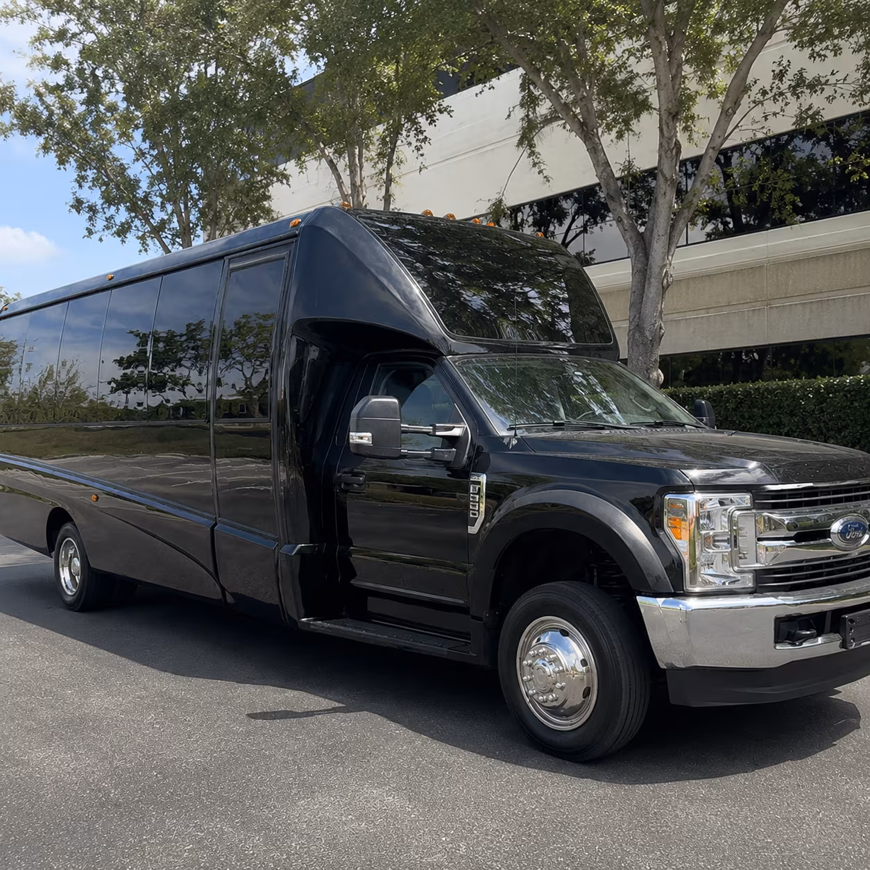 St Petersburg Private Event Transportation party bus exterior