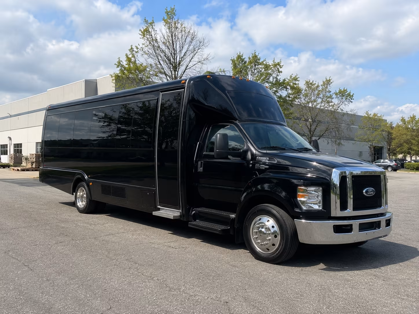 St Petersburg Prom & Homecoming Transportation party bus exterior