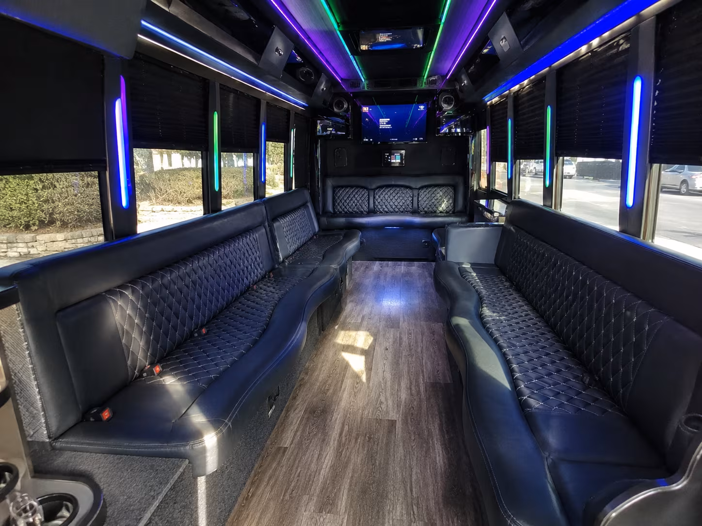 St Petersburg Prom & Homecoming Transportation onboard seating