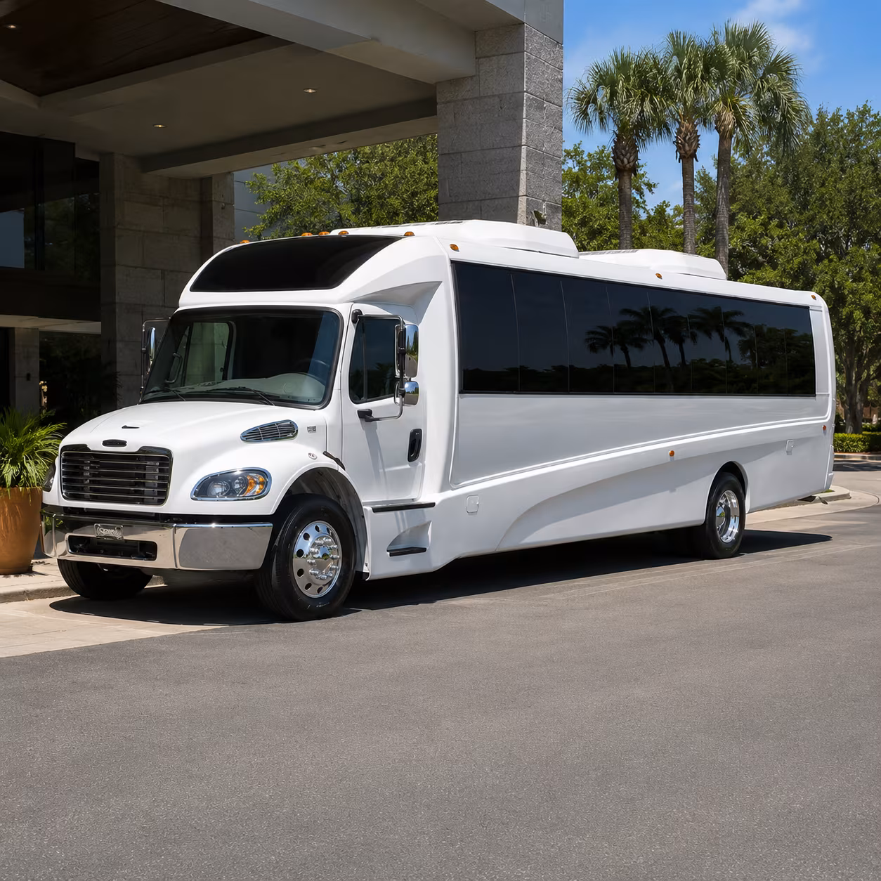 St Petersburg School Event Transportation onboard seating