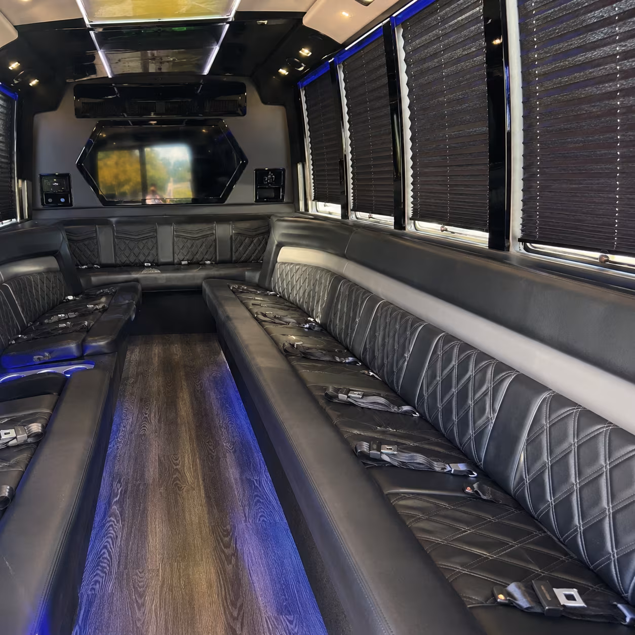 St Petersburg Winery Tour & Pub Crawl Transportation onboard seating