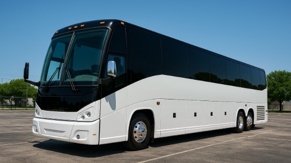 Exterior of Charter Bus Company Bradenton's 40 Passenger Party Bus in Bradenton