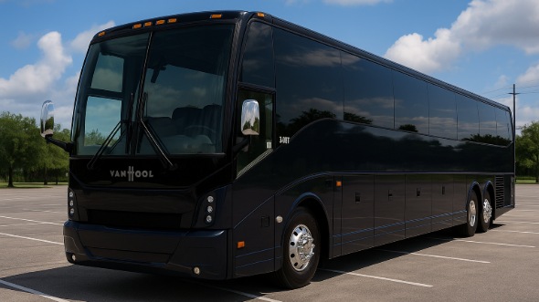 Exterior of Charter Bus Company Largo's 40 Passenger Party Bus in Largo