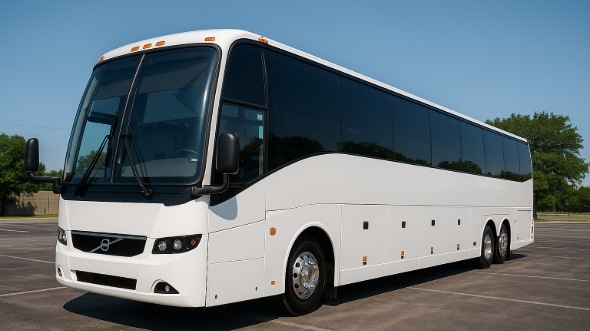 Exterior of Charter Bus Company Cape Coral's 50 Passenger Party Bus in Cape Coral